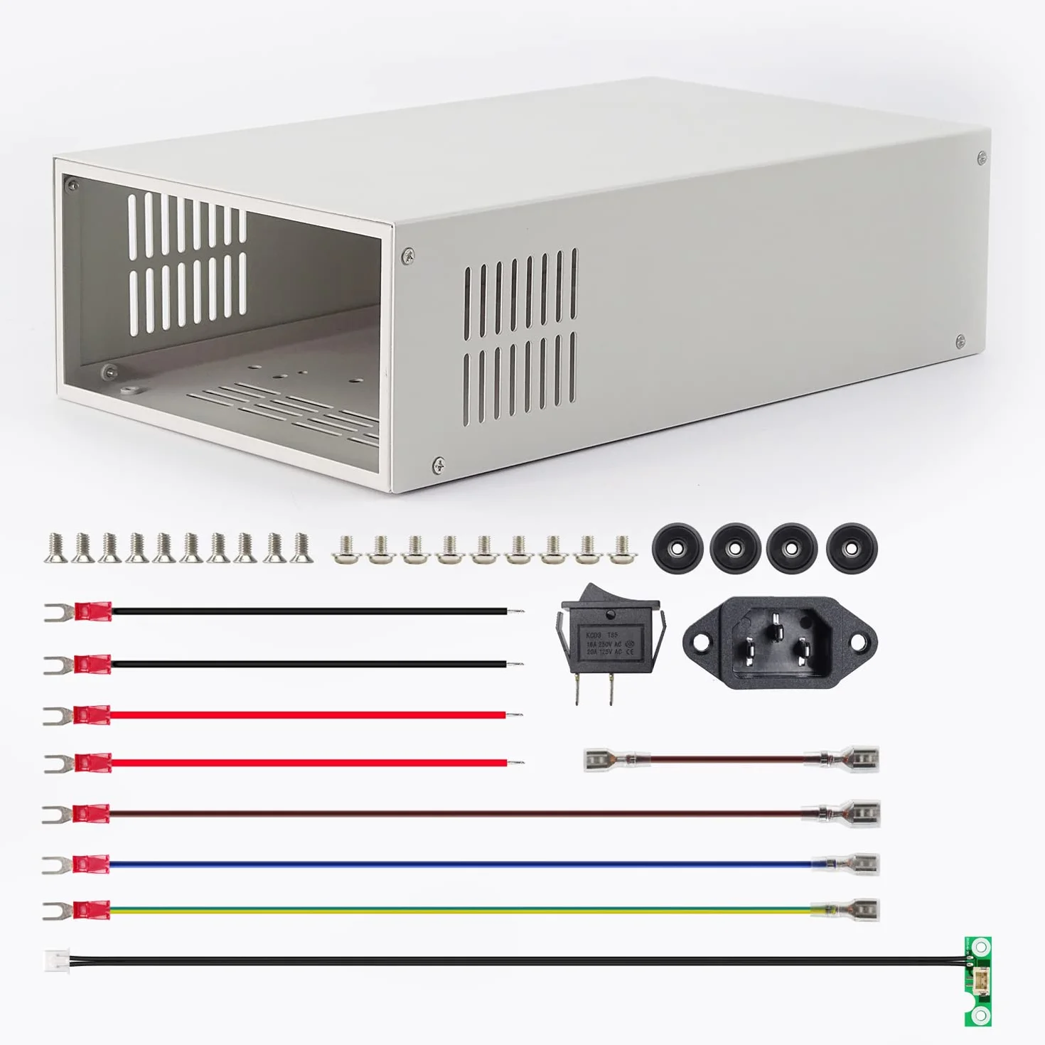 Leepesx S800 Obudowa cyfrowego zasilacza dla RD6012 RD6012W RD6018 RD6018W