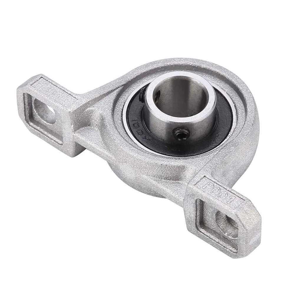 Yosoo Health Gear poduszka blokowa łożysko kulkowe, KP001 samonastawna kulkowa zamontowana poduszka łożysko blokowe, otwór 12 mm, solidna podstawa
