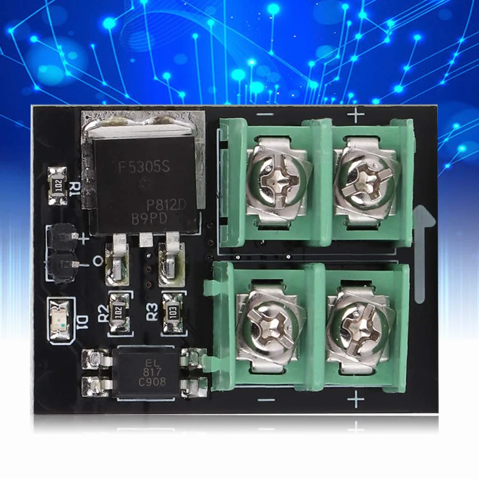 Moduł sterownika przełącznika, moduł przełącznika MOSFET niskiego napięcia 3 V 5 V niskie sterowanie wysokie napięcie 12 V 24 V 36 V moduł tranzystora polowego