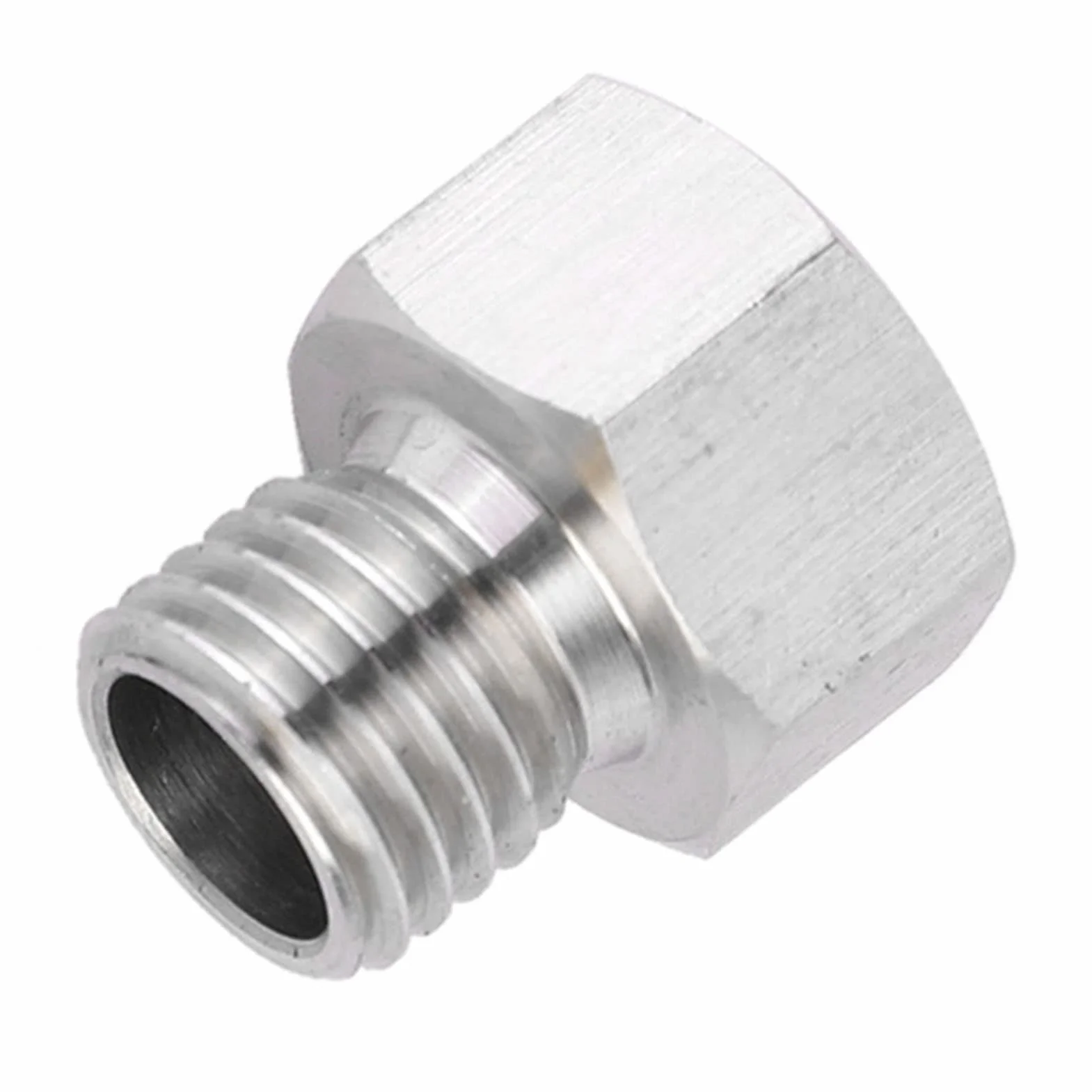 metryczny adapter montażowy, NPT 1/8 "żeński na metryczny M12X1,5 męski adapter do mocowania akcesoriów