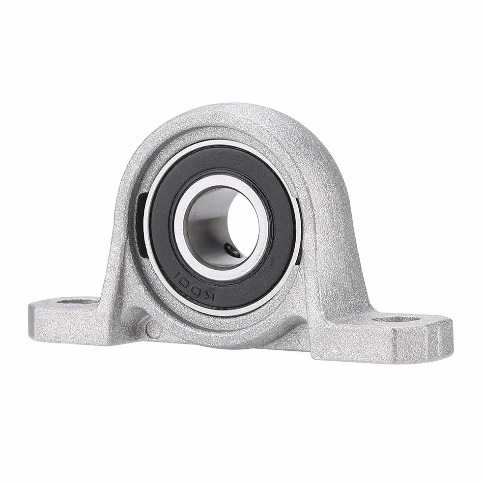 Yosoo Health Gear poduszka blokowa łożysko kulkowe, KP001 samonastawna kulkowa zamontowana poduszka łożysko blokowe, otwór 12 mm, solidna podstawa