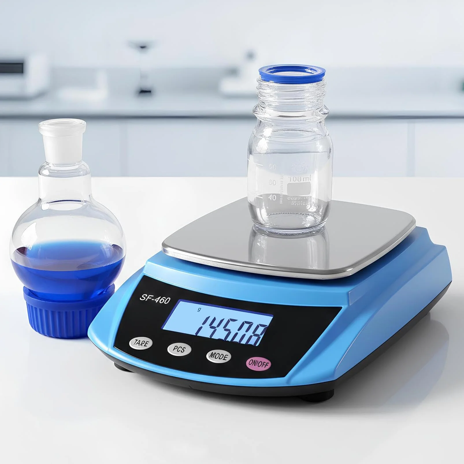 Eosphorus Cyfrowa Waga Analityczna LCD 600g 0,01g do Laboratorium