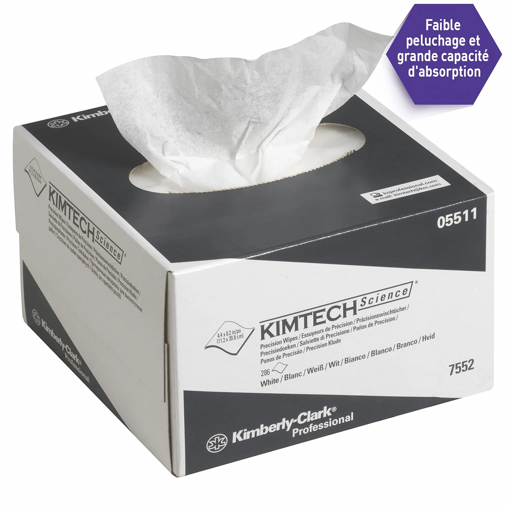 Kimtech Science 7552 Ściereczki, Biały, 30 Sztuk