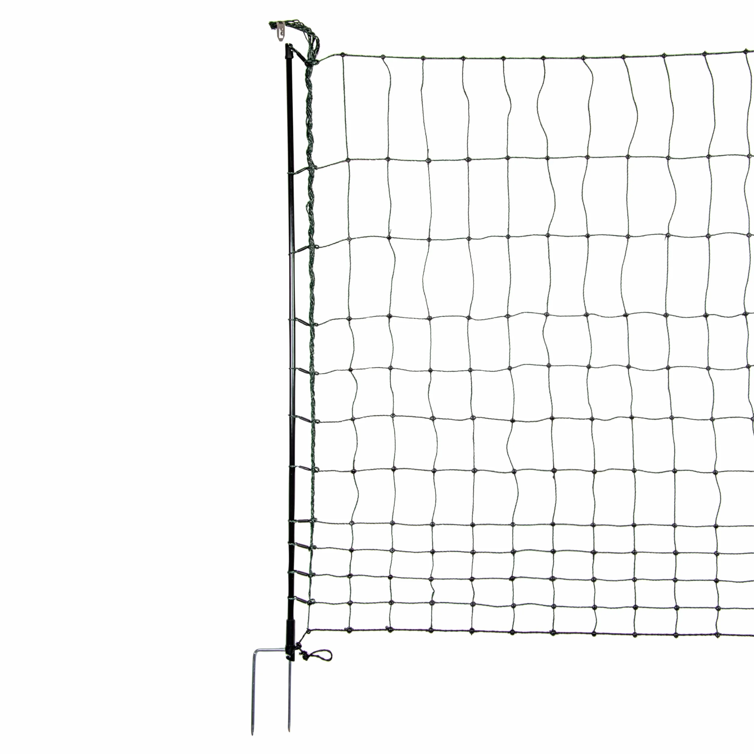horizont strongLine 25 m długości, 120 cm wysokości - 9 kołków z włókna szklanego - elektryczne, ogrodzenie dla psów kempingowe