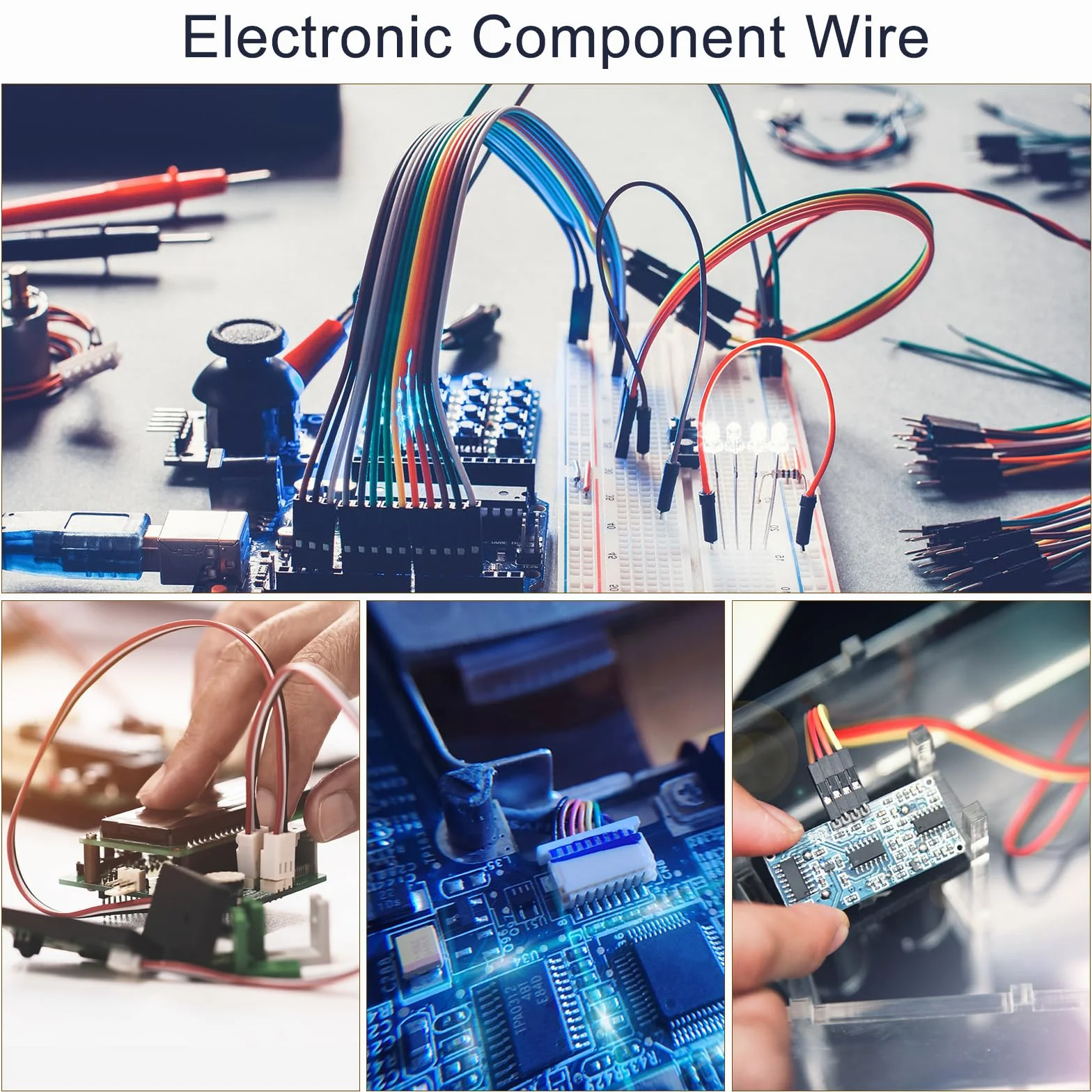 QUARKZMAN 24AWG silikonowy kabel płaski, 10-biegunowy, 24 G, płaski kabel, elastyczny drut silikonowy, 10 m, czarny, ocynkowany drut miedziany do modeli samolotów, modeli samochodów, urządzeń