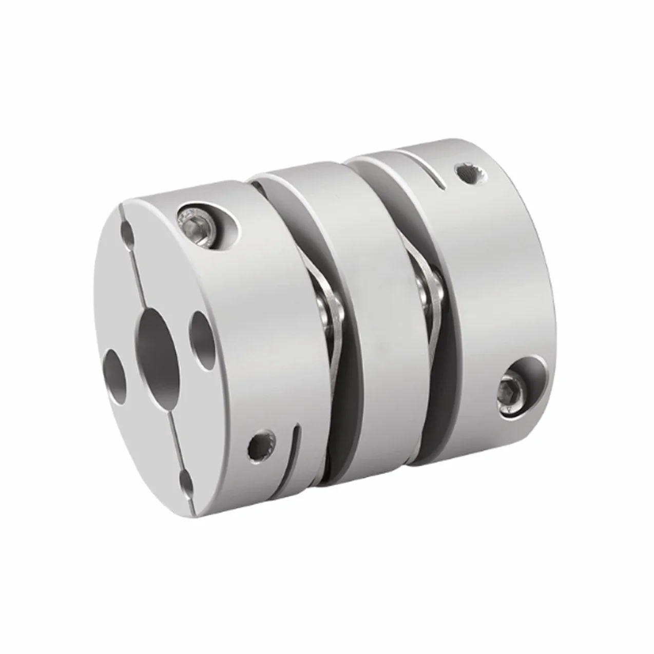 Elastyczne sprzęgło ze stopu aluminium podwójna membrana D26L30 12-12 mm