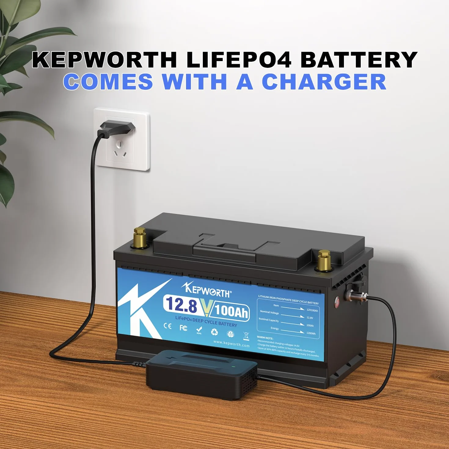 Bateria Lifepo4 12 V 100ah z ogniwami klasy A i BMS, idealny czas cyklu do 10000 do silnika trollingowego RV Camping Solar obsługuje połączenie szeregowe i równoległe