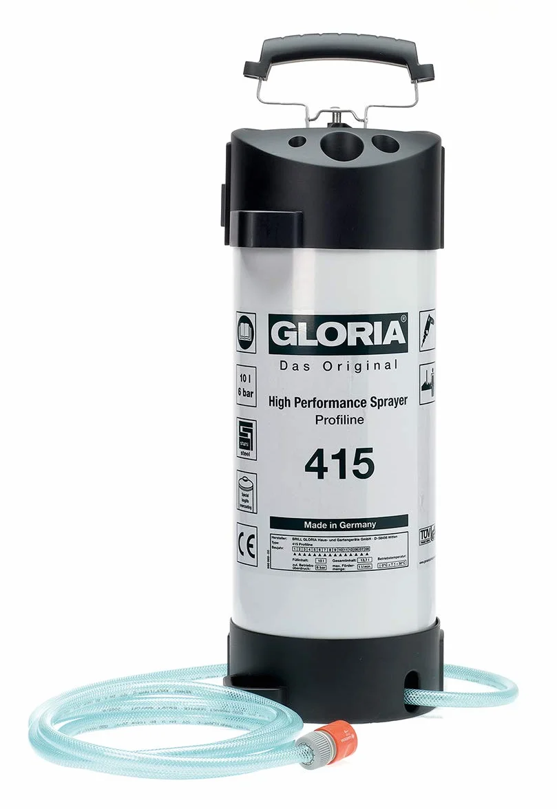 Gloria typ 415 urządzenie doprowadzające wodę stal 10 l szary