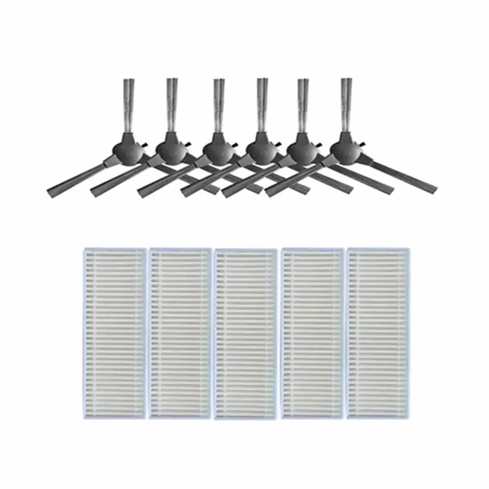 Vacuum Cleaner Side Brush HEPA Filter Compatible With LIECTROUX M7S PRO Robotic Vacuum Cleaner Parts Replacement(As shown)