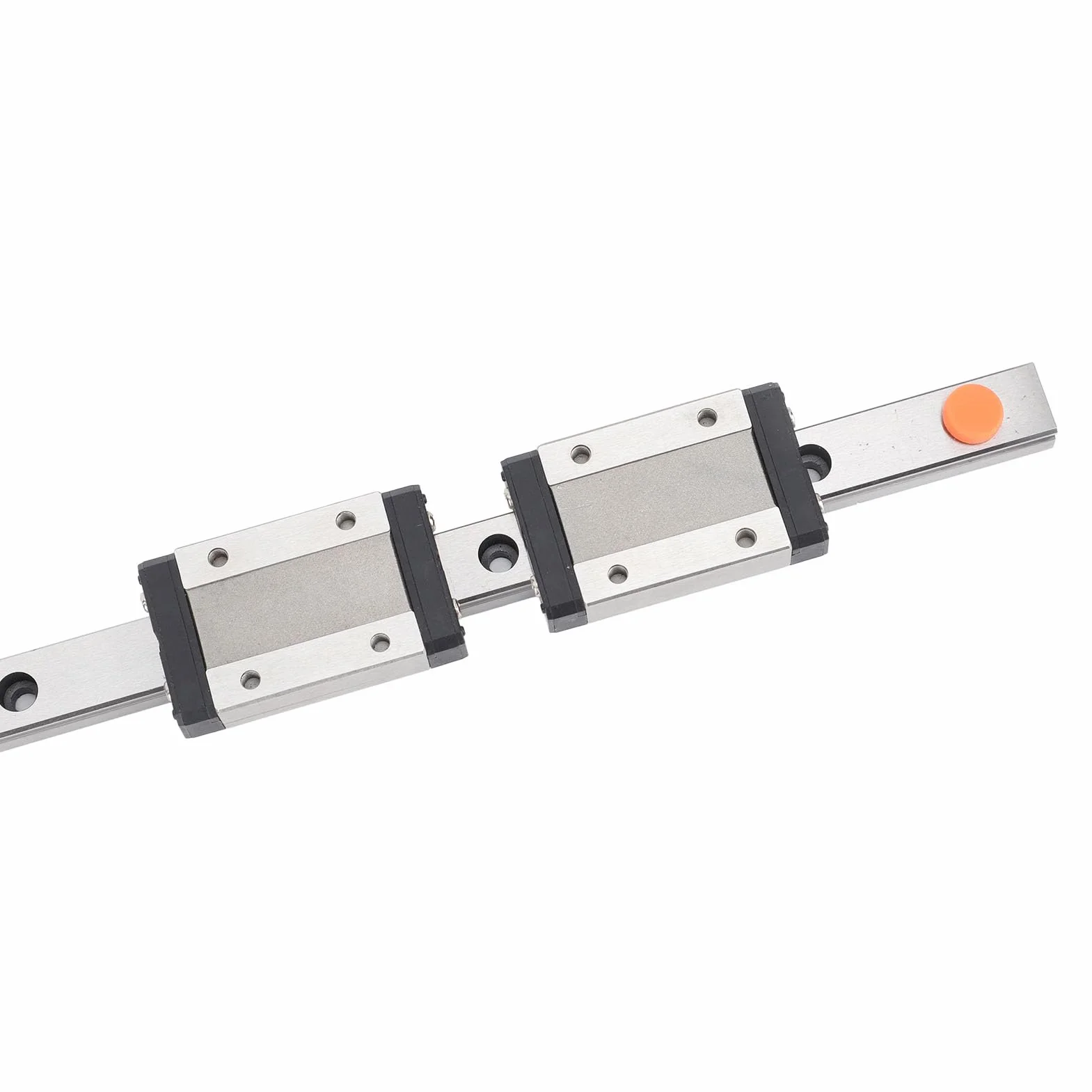 MGN12H szyna liniowa 600 mm z 2 blokami ślizgowymi prowadnica liniowa do druku CNC/3D typ blokowany