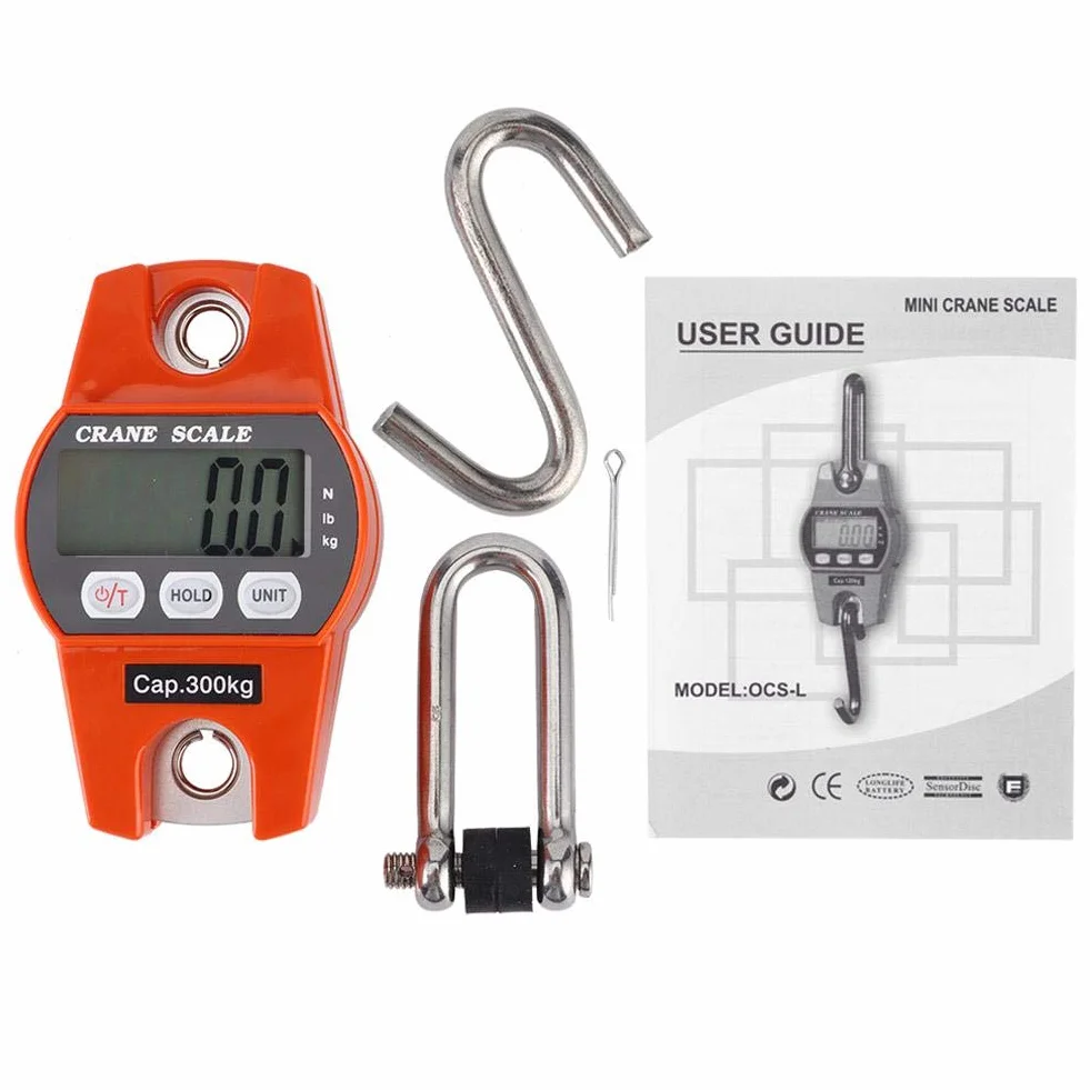 Waga hakowa cyfrowa elektroniczna 300 kg