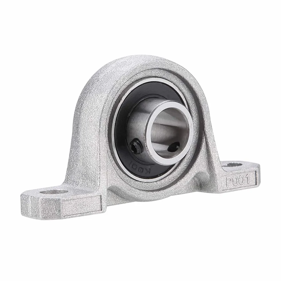 Yosoo Health Gear poduszka blokowa łożysko kulkowe, KP001 samonastawna kulkowa zamontowana poduszka łożysko blokowe, otwór 12 mm, solidna podstawa