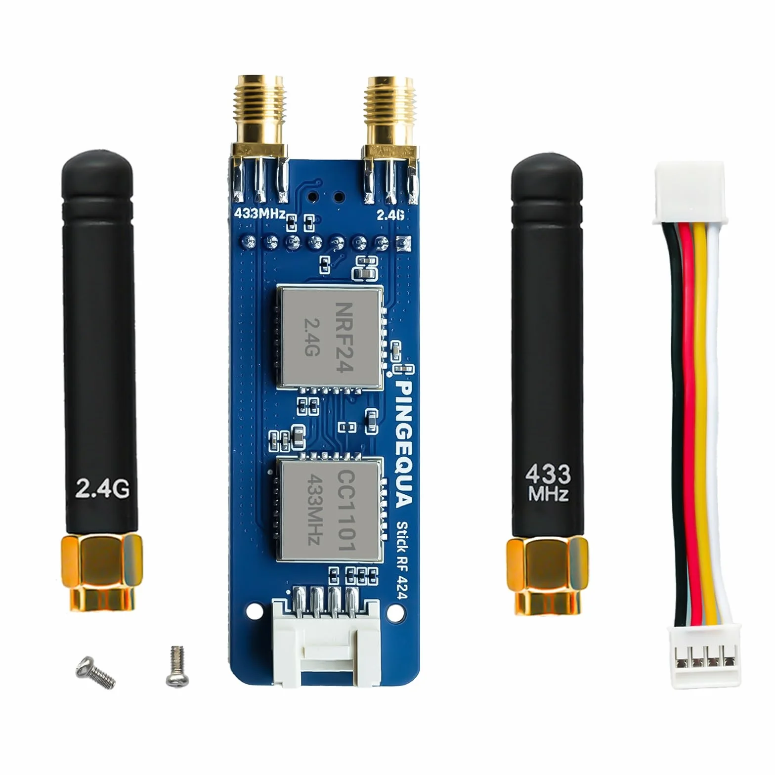 Moduł RF 2 w 1 M5Stack StickC Plus NRF24 2,4 GHz CC1101 433 MHz kompatybilny z M5Stack StickCPlus
