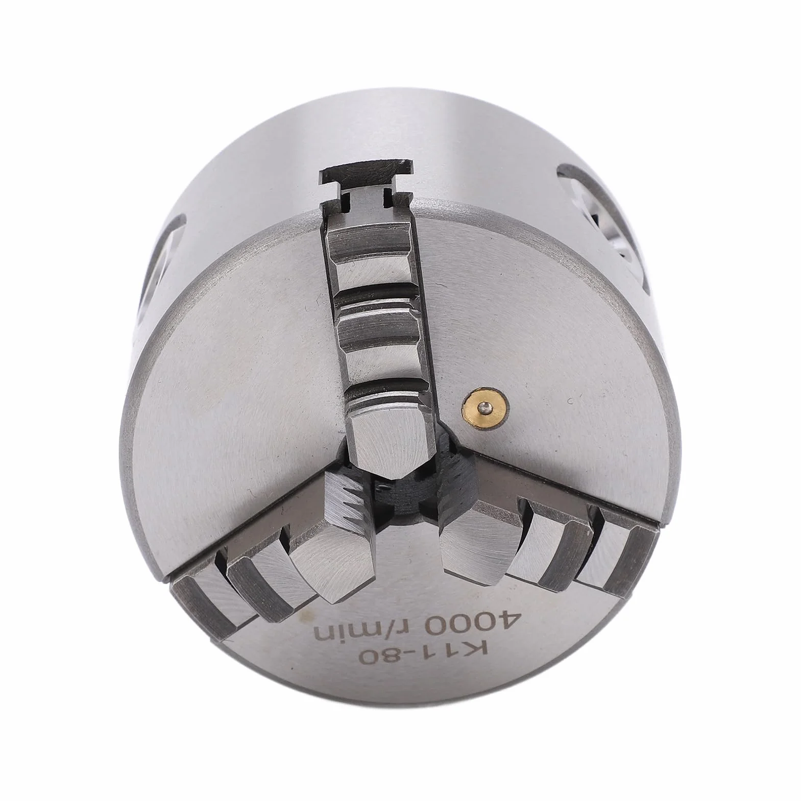 Akozon SANOU K11-80 3-calowy 3-szczękowy uchwyt tokarski samocentrujący 80 mm precyzja 0,07 mm