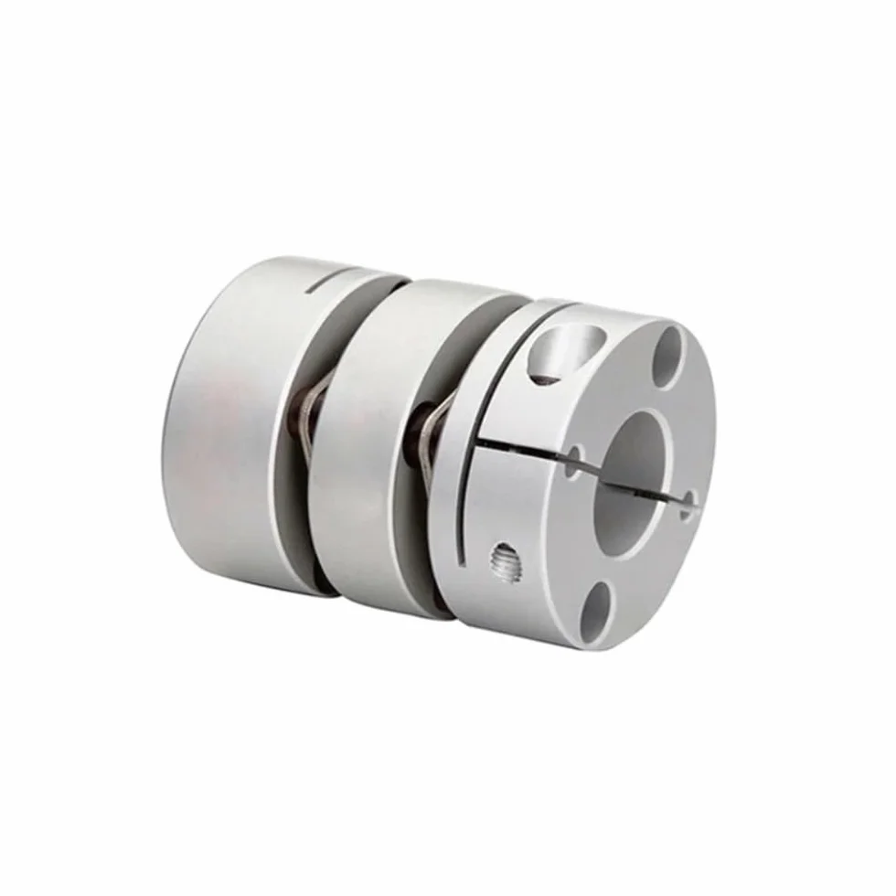 D32 L41 Double Diaphragm Inner Bore 5mm to 14mm Coupling Disc Elastic Torsional Flexible Quick Release Coupling moment obrotowy(14X14mm)