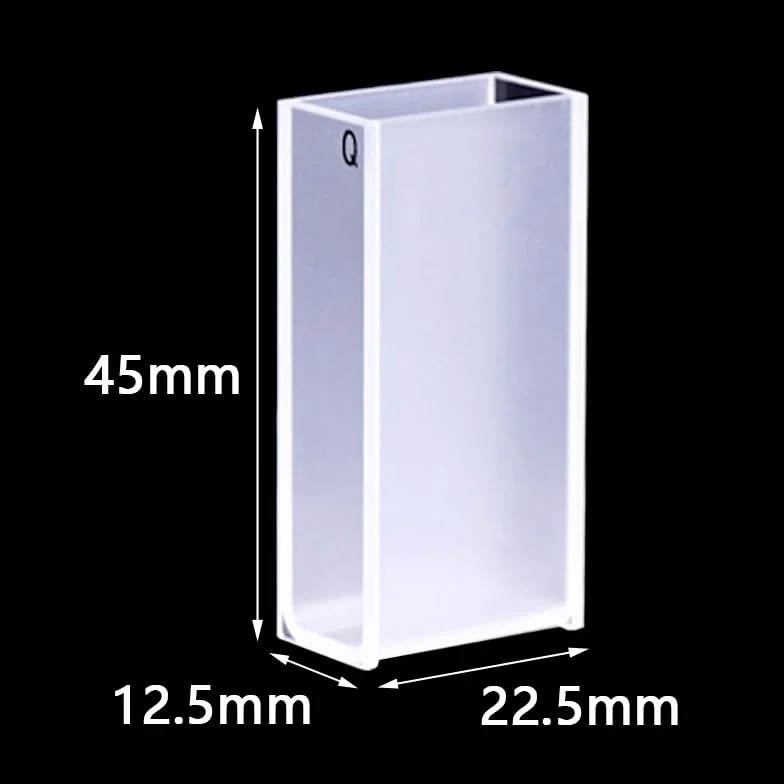 Kuwety kwarcowe JGS1 20 mm 7 ml do spektrofotometru
