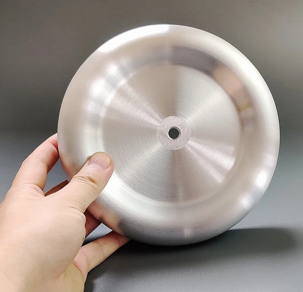 DIY Tesla Coil Top Load stop aluminium metalowa płyta średnica 175 mm wysokość 30 mm