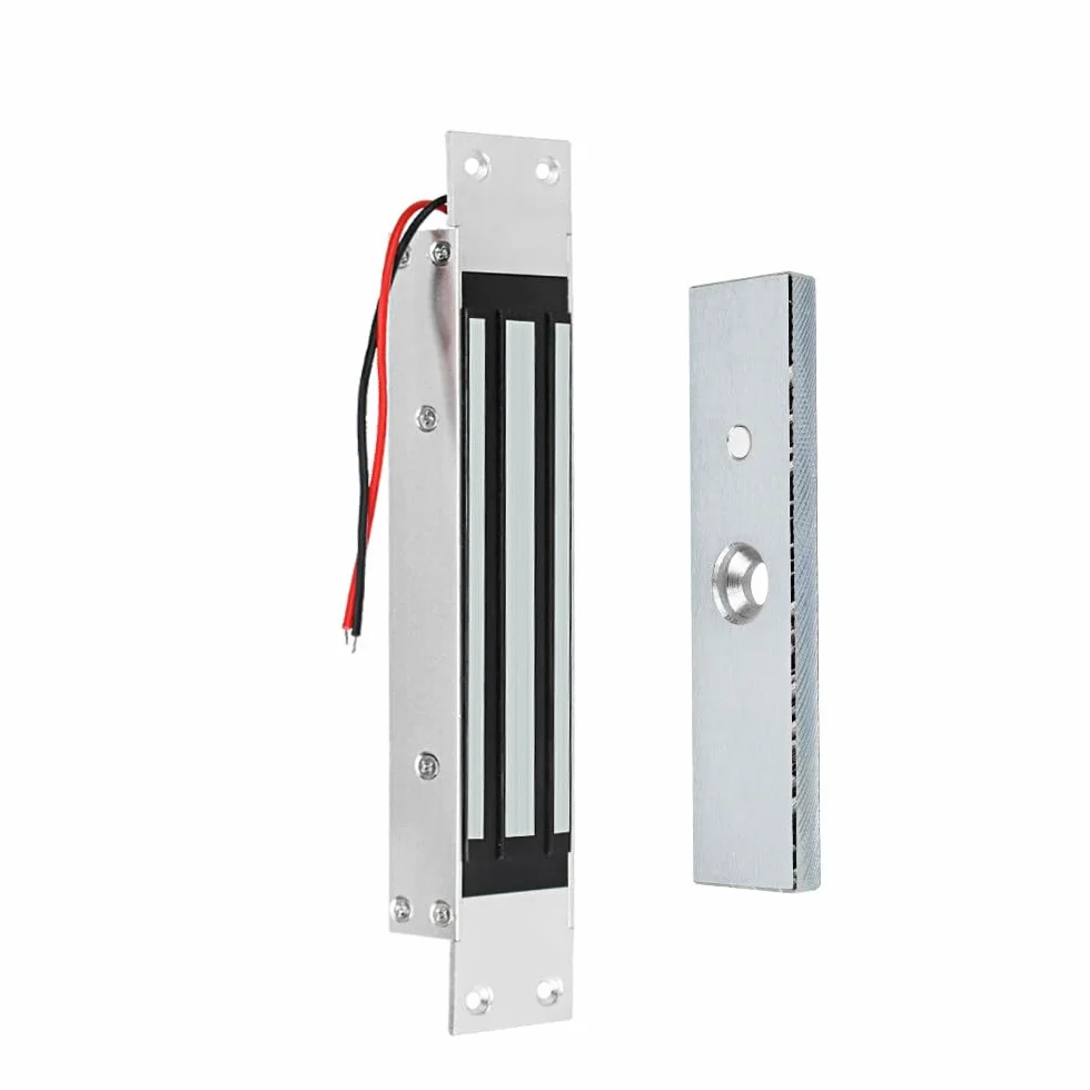 Zamek elektromagnetyczny wbudowany 180 kg (350 funtów) DC12 V, system kontroli dostępu z blokadą elektromagnetyczną, bezpieczny w razie awarii, zamek elektryczny typu NC