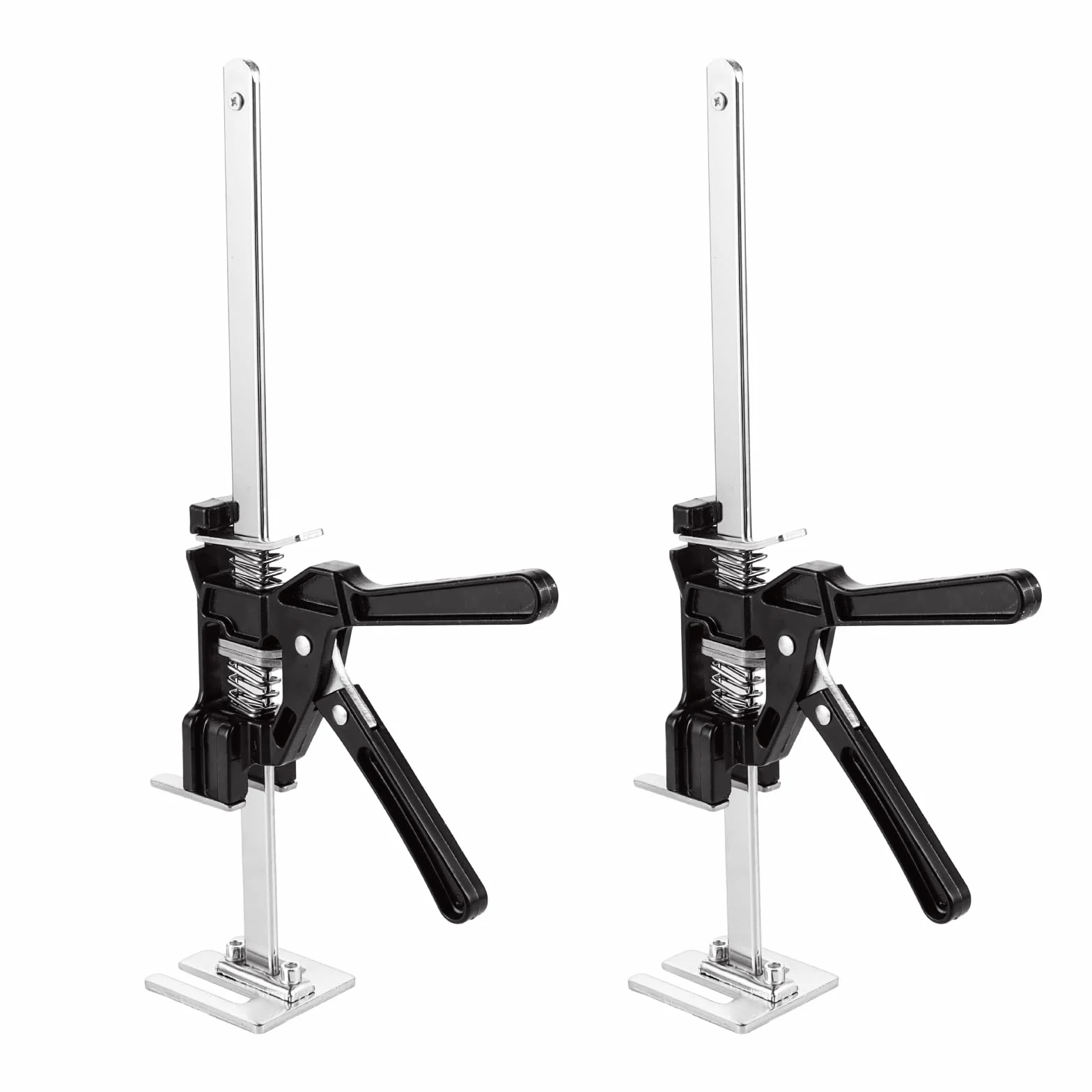 YAYODS 2 sztuki, 38 cm, oszczędny podnośnik – narzędzie do podnoszenia, wysokość podnoszenia 25 cm – podnośnik meblowy do 240 kg – oszczędne platformy podnośnikowe – wspornik montażowy do ciężkich