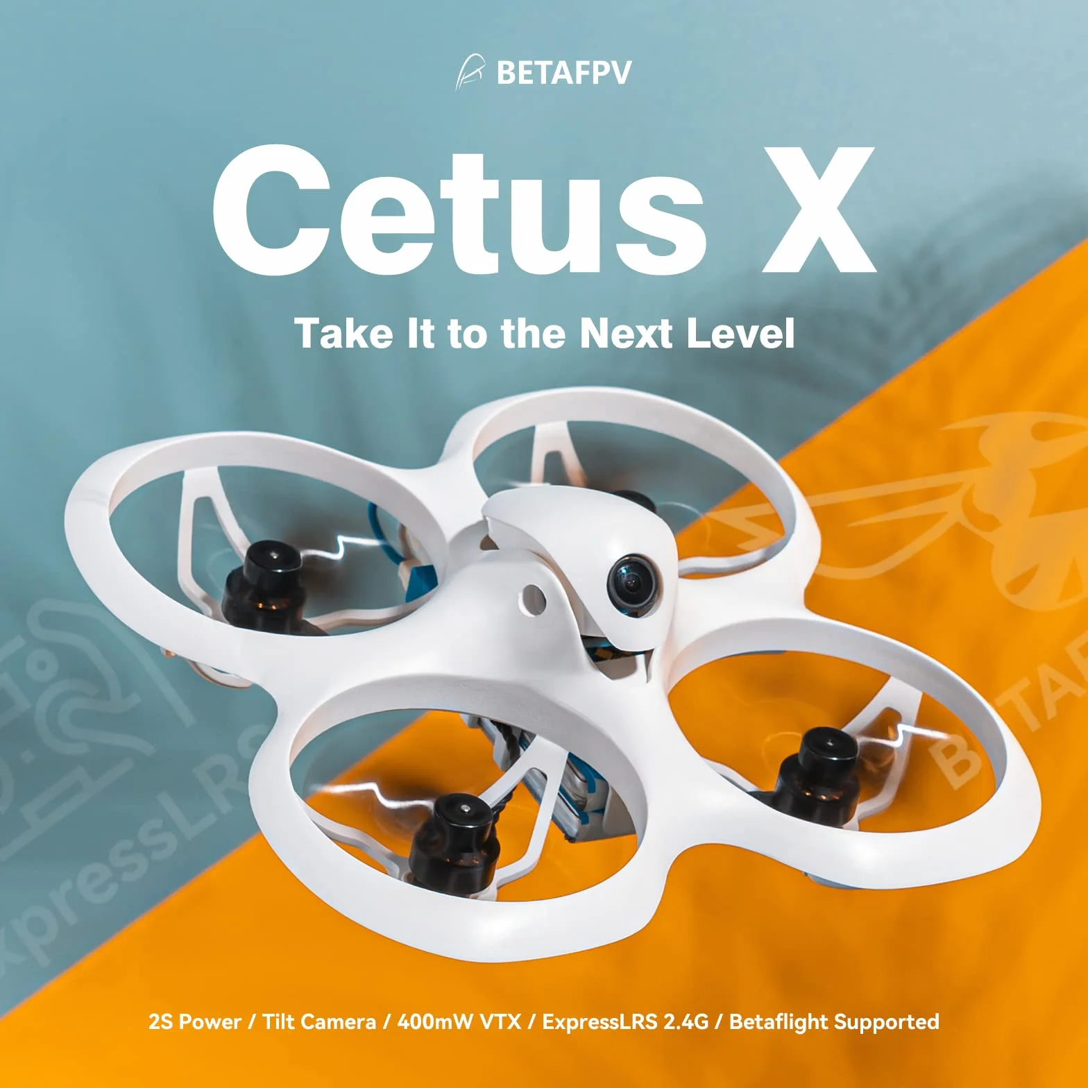 BETAFPV Cetus X 2S bezszczotkowy quadrocopter F4 15A 1103 11000KV