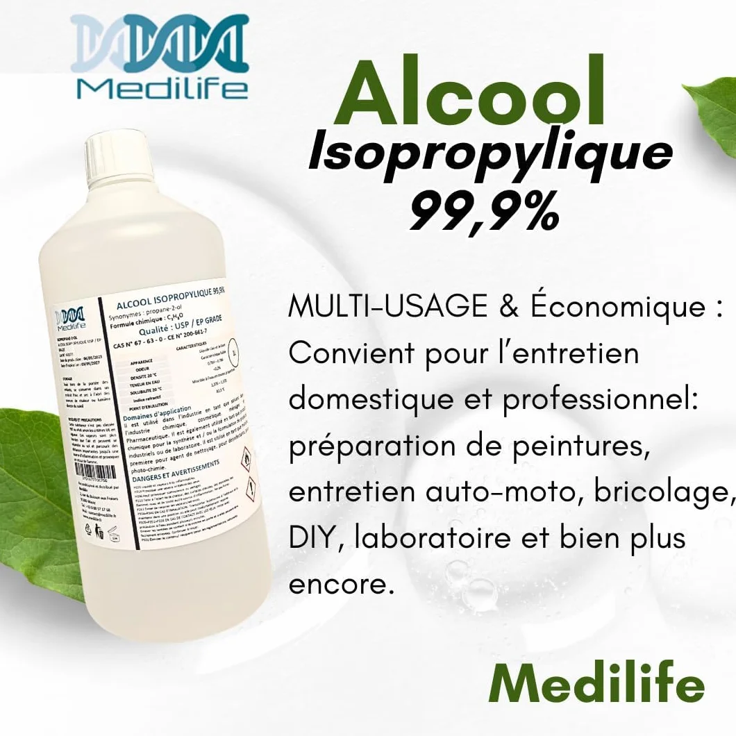 Alkohol izopropylowy 99,9% EP/USP 5L