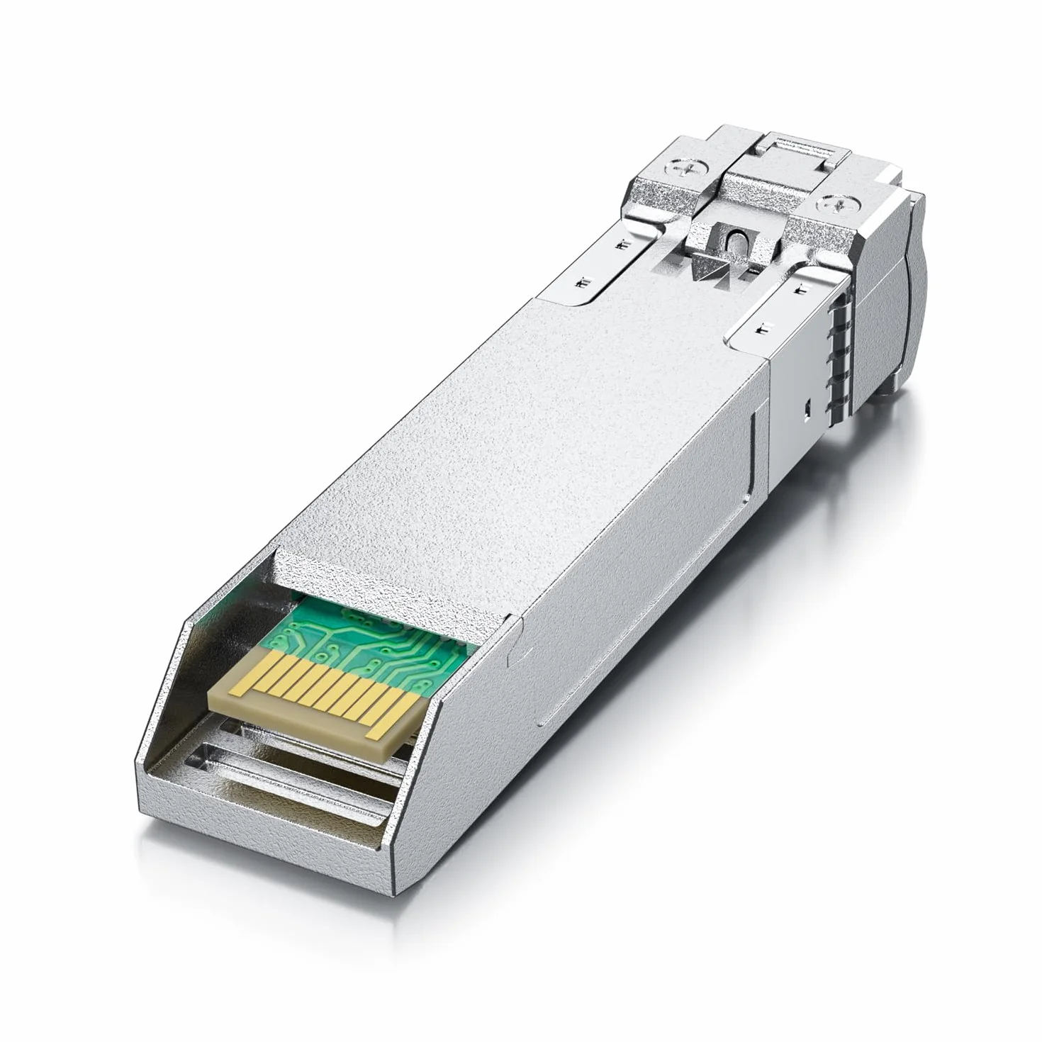 [2 sztuki] Transceiver 10GBase-LR SFP+, moduł 10G Singlemode Duplex LC, SMF 1310 nm do 10 km, kompatybilny z Cisco SFP-10G-LR, Ubiquiti UF-SM-10G, Meraki, Mikrotik, Supermicro, Netgear