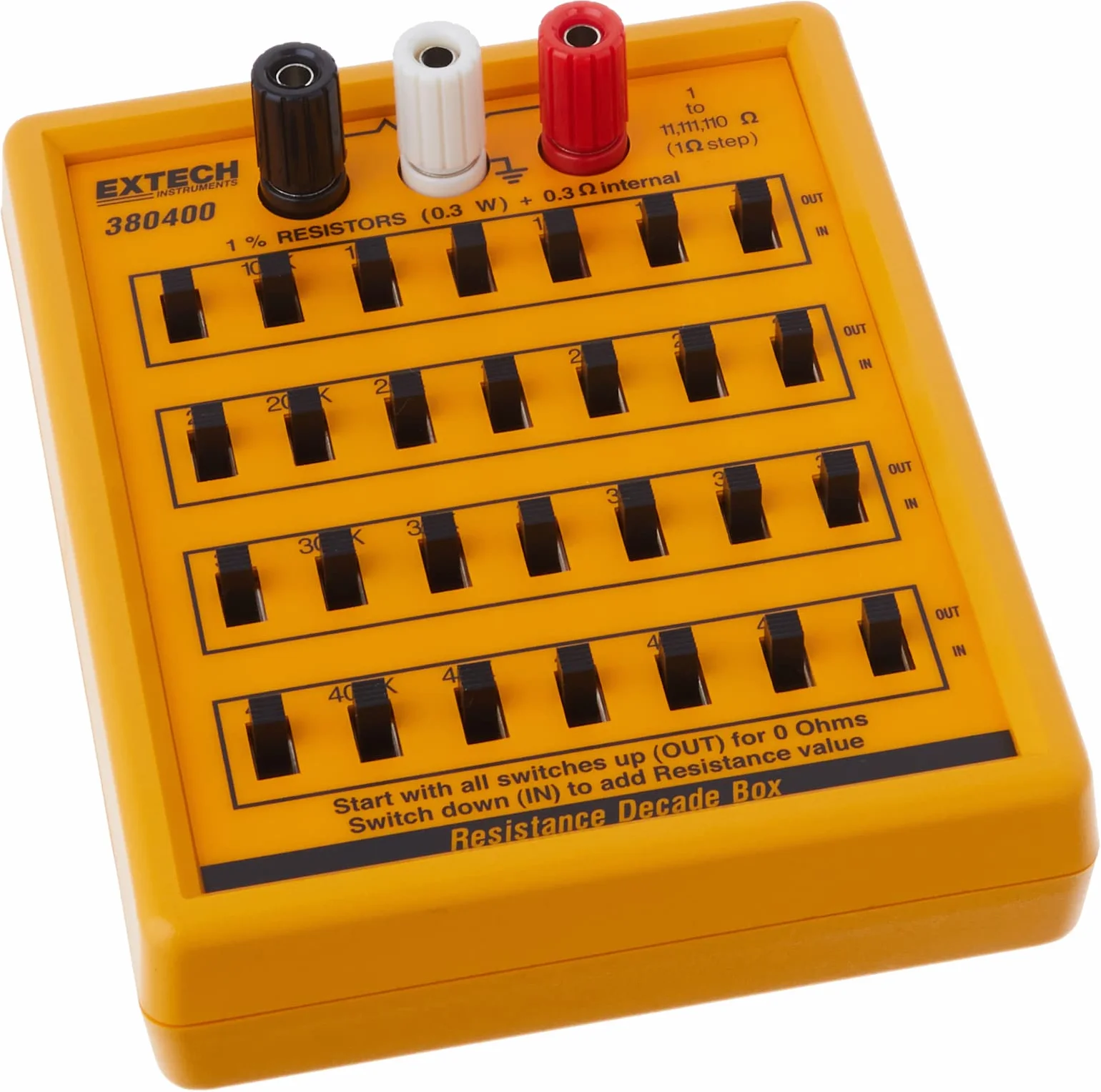 Extech 380400 rezystor pudełko dekadowe