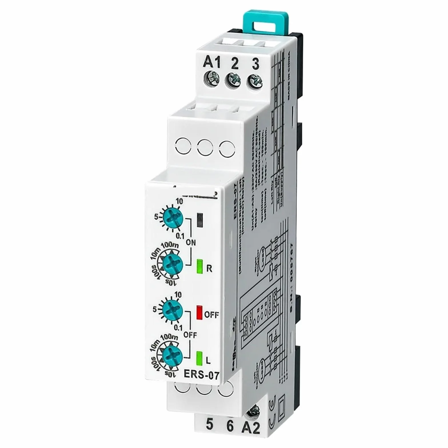 ERS-07 Timer prawo-lewy (falownik) 1 szt. (rozmiar: 220 VAC)