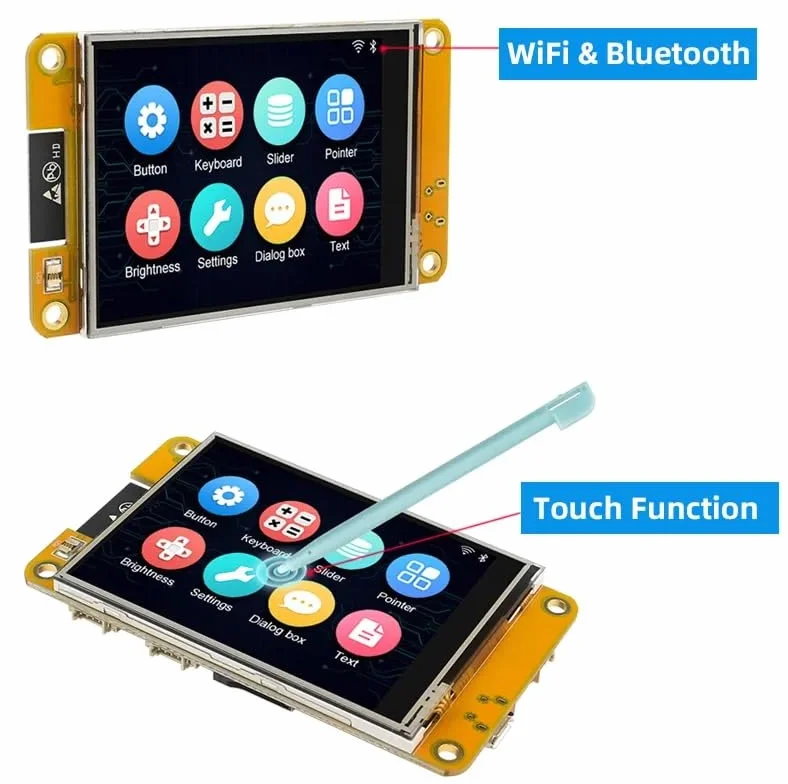 Ekran ESP32 2,8 cala TFT LCD dotykowy 240x320 WiFi Bluetooth dla Arduino