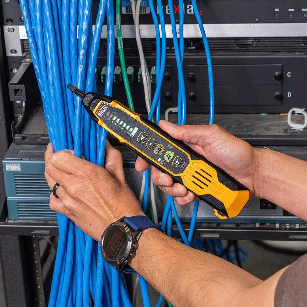 Klein Tools VDV500-920 generator tonów i sonda do kabli Ethernet RJ45 RJ11 RJ12