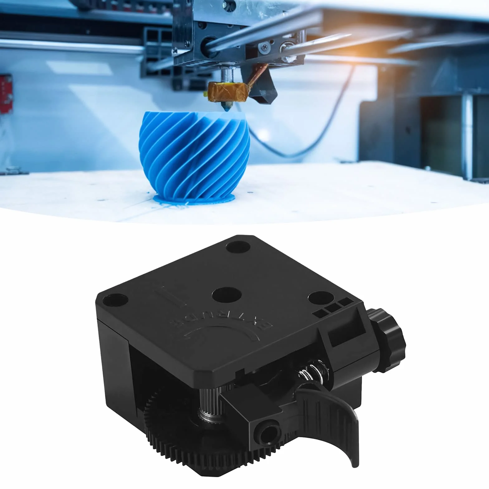 Titan Extruder Kit Akrylowa Drukarka 3D Wytłaczarki Części Podajnik Filamentu Ulepszona Wytłaczarka Bowden Podajnik Zapasu Drukarki 3D dla V6 Long And Short Distance Universal 1.75mm