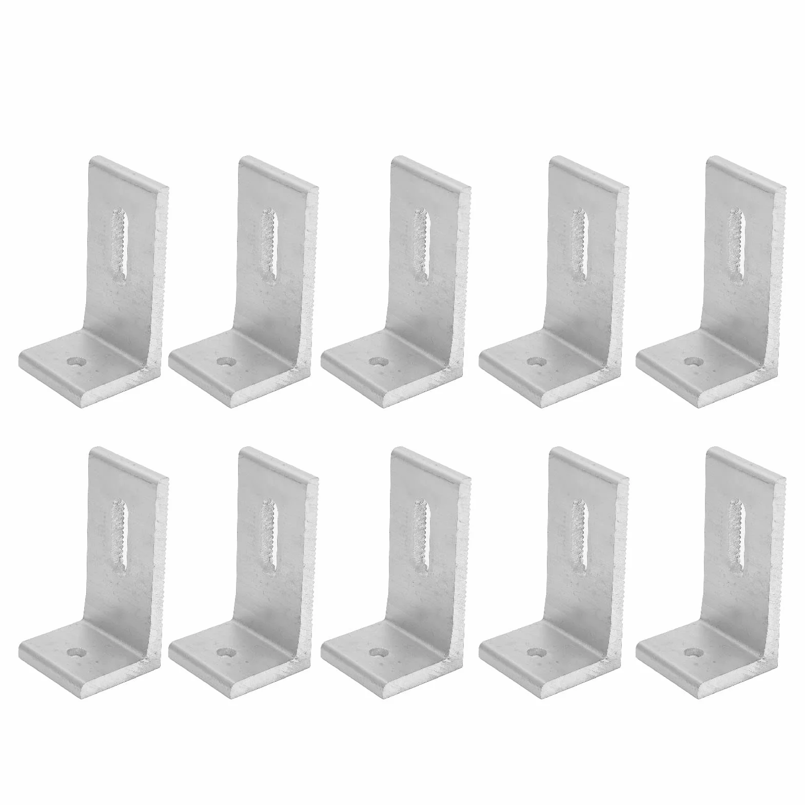 Mocowanie Słoneczne L Foot 10PCS do Panelu Fotowoltaicznego Aluminiowe Wsporniki Dachowe