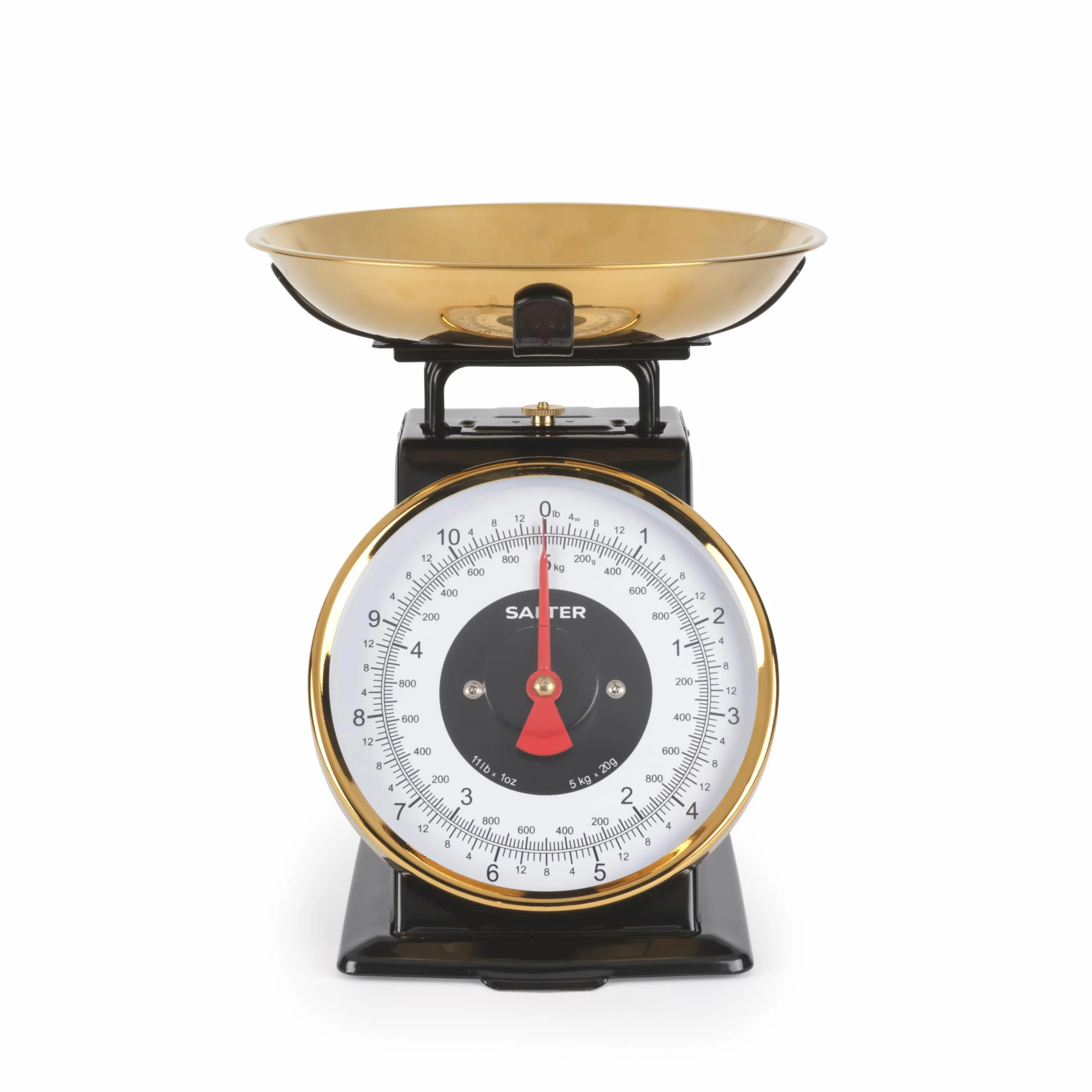 Salter mechaniczna waga kuchenna 5 kg stal nierdzewna miska 1 l przyrost 20 g