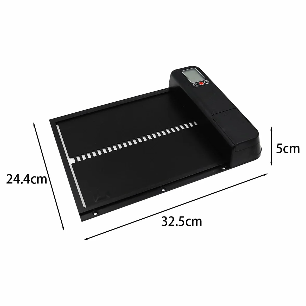 WANGCL Automatyczne drzwi kurnika z timerem i wyświetlaczem LED, wodoodporne, 32,8 x 24,3 cm