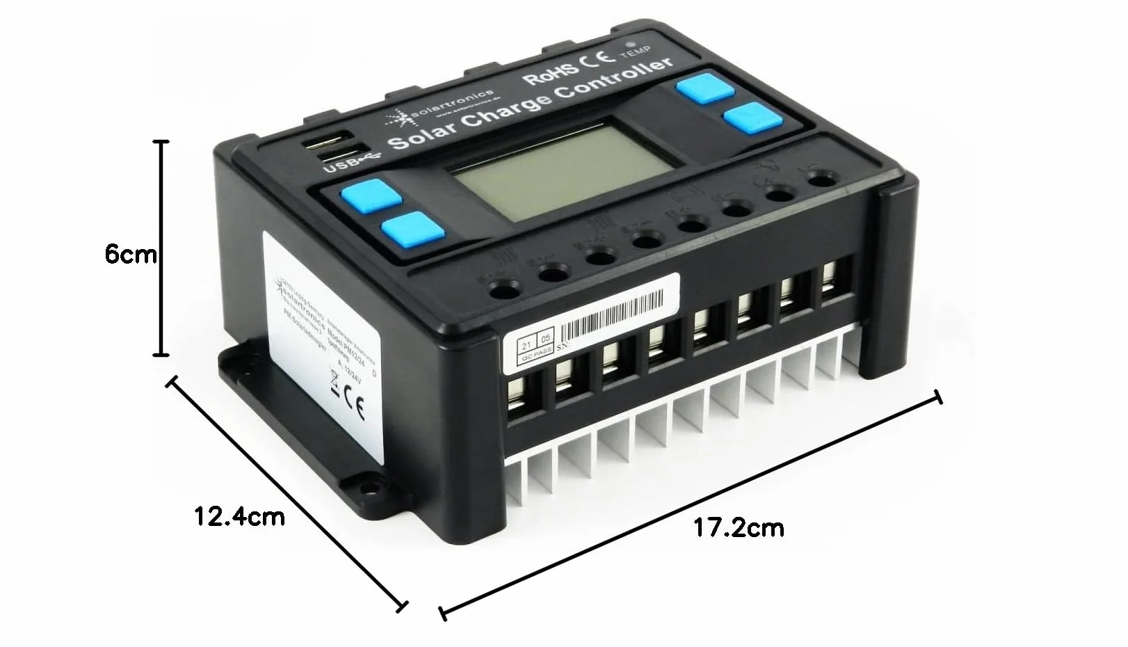 Solartronics Regulator ładowania 12V/24V 30A Fotowoltaiczny Solar PV