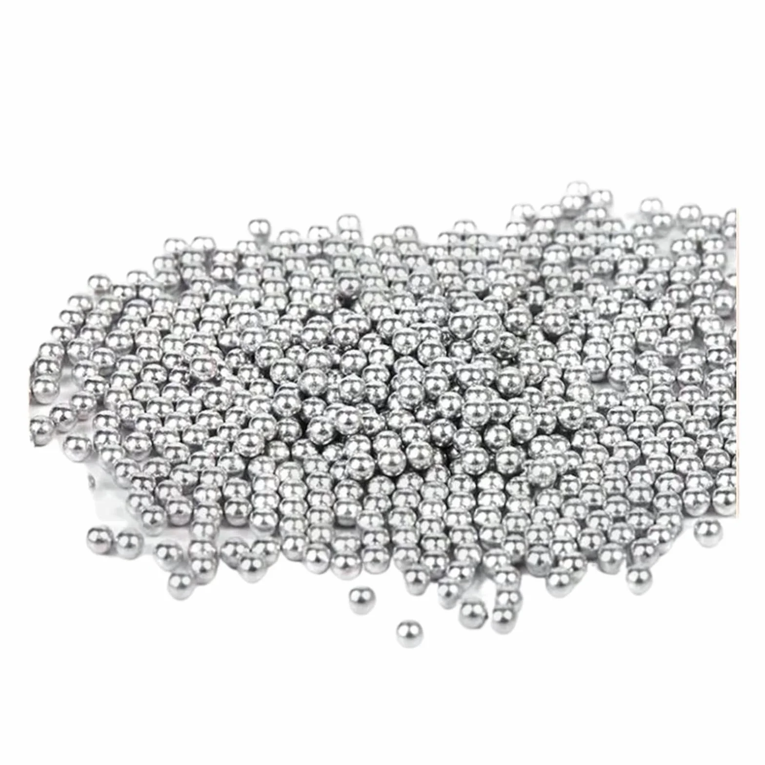 Czyste kulki aluminiowe 0,5/0,6/0,7/0,8/0,9/1/1,1/1,2/1,3/1,4/1,5/1,588/2/2,2/2,38/2,5/2,778/3-60 mm, aluminiowe kulki 1060/1070(1mm (10000pcs))