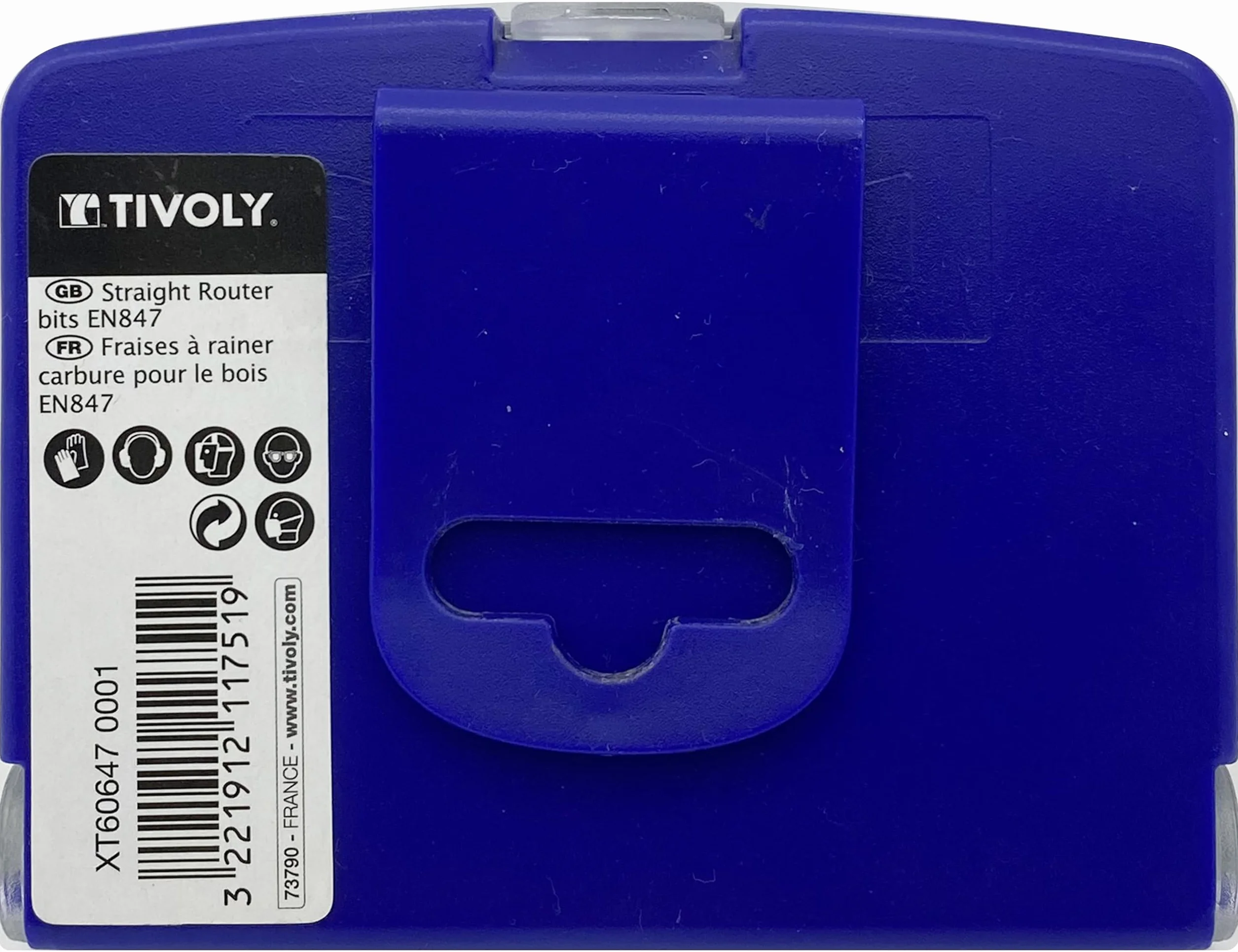Tivoly XT606470001 frezarka górnowrzecionowa prawa zestaw 5-częściowy szary