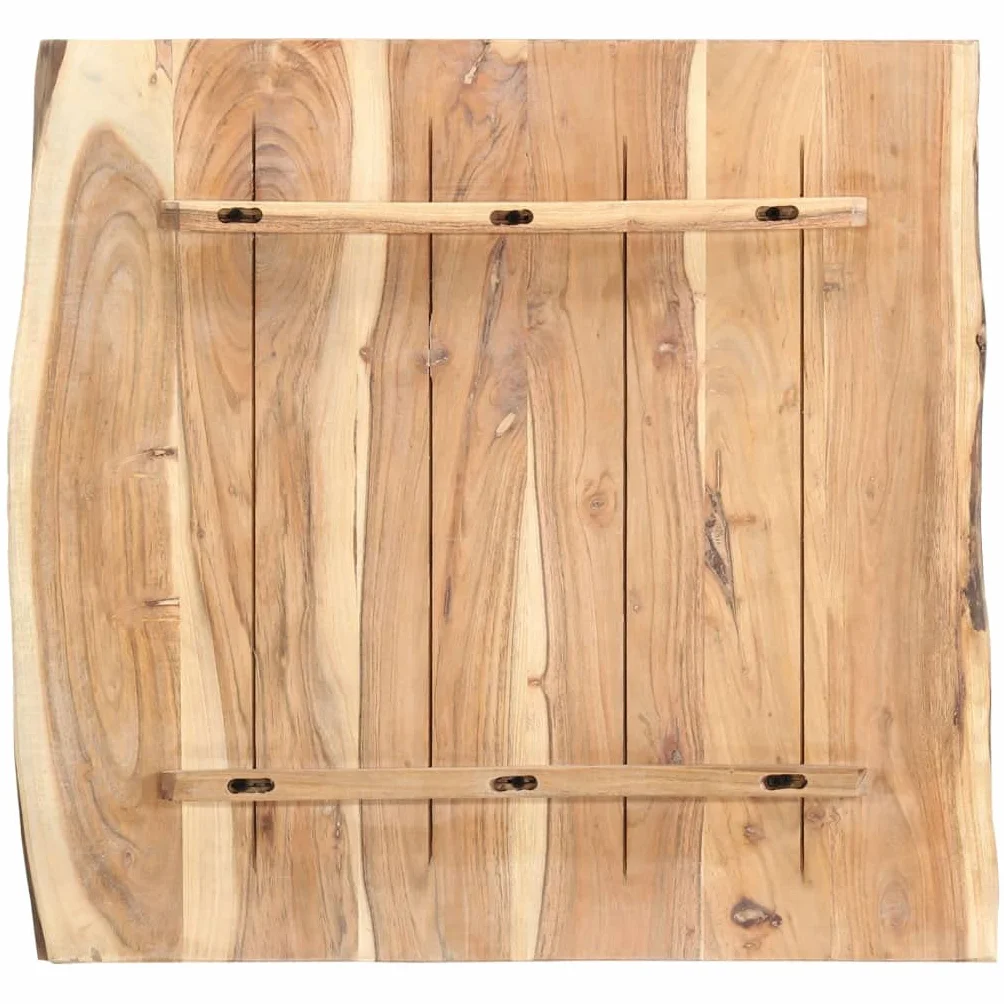 vidaXL Blat lite drewno akacjowe 58x50-60x3,8 cm