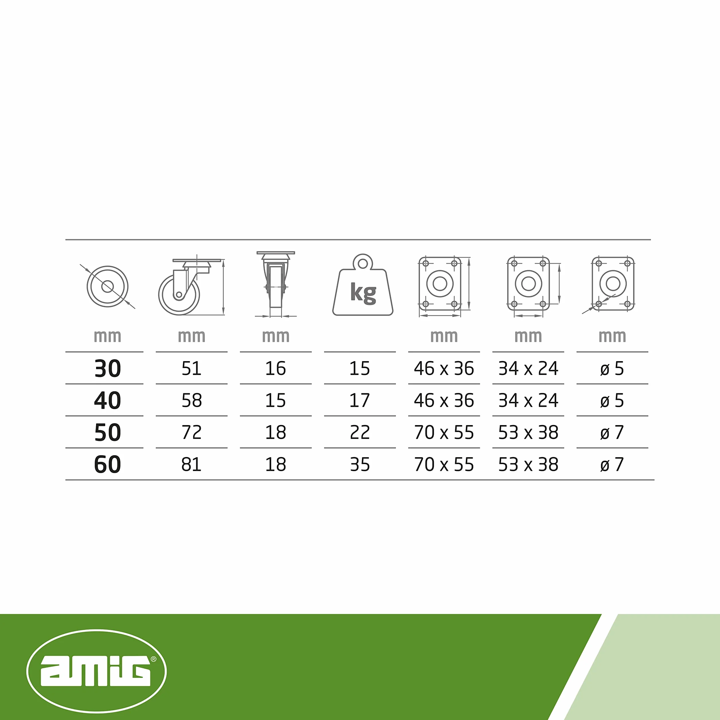 AMIG – guma 2502 – 40 szara