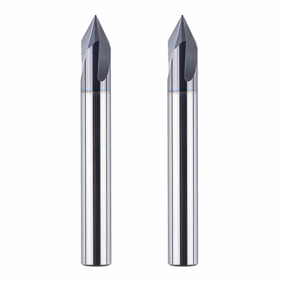 SpeTool Frez do fazowania VHM 6 mm 60 stopni 3 flety TiAlN