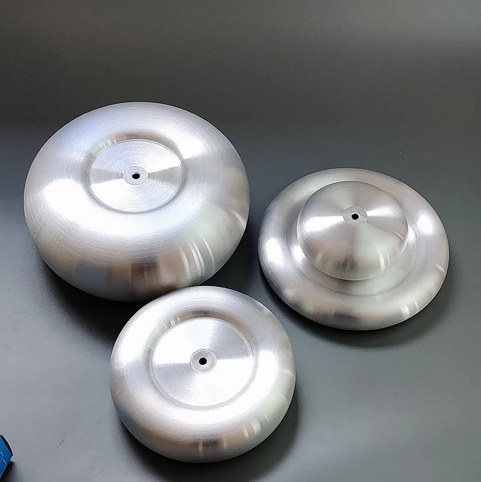 DIY Tesla Coil Top Load stop aluminium metalowa płyta średnica 175 mm wysokość 30 mm
