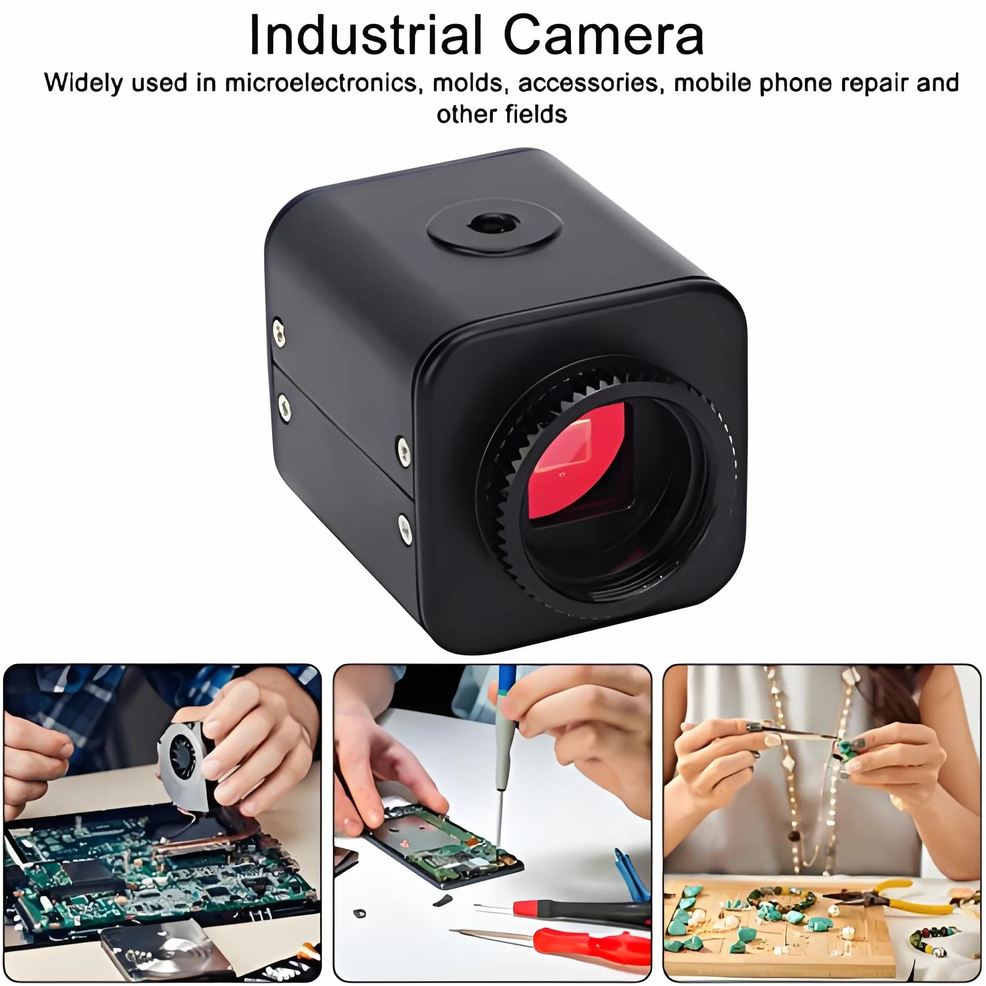 Kamera przemysłowa Full HD 16 MP 2K 1080p 60 kl./s HDMI AC100-240V