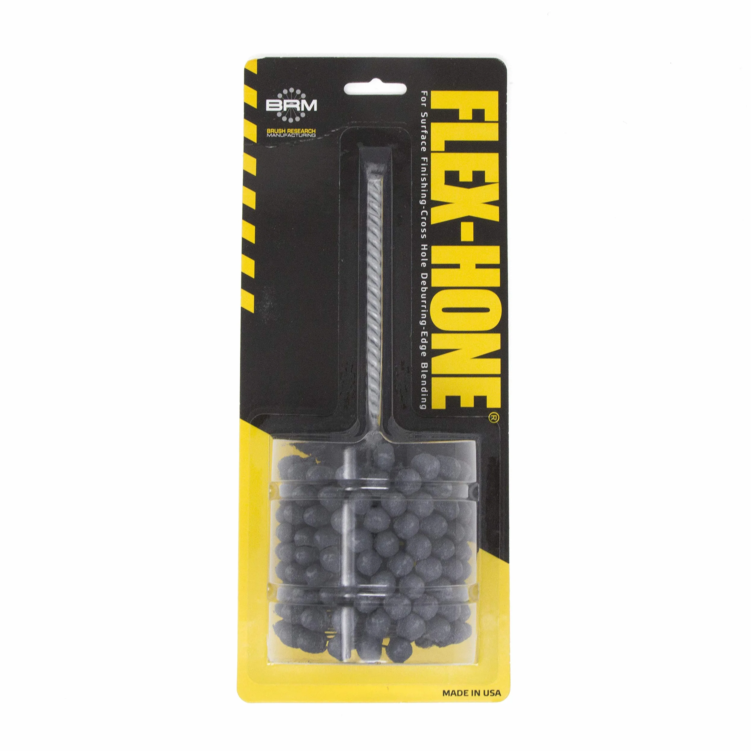 Brush Research Flex-Hone Cylinder Hone, seria BC, materiał ścierny z węglika krzemu, średnica 76 mm, rozmiar ziarnistości 240
