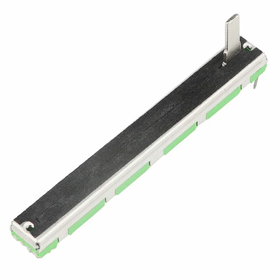 DollaTek 5 szt. 75 mm B103 10K omów potencjometr przesuwny podwójny liniowy 10K potencjometr elektroniczny
