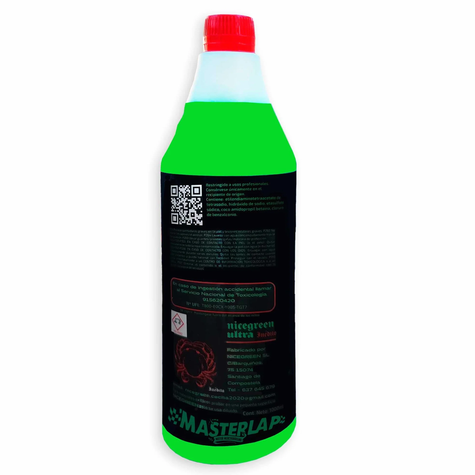 Nicegreen Ultra koncentrat do czyszczenia domu, biura i samochodu, mocna formuła, 1 l