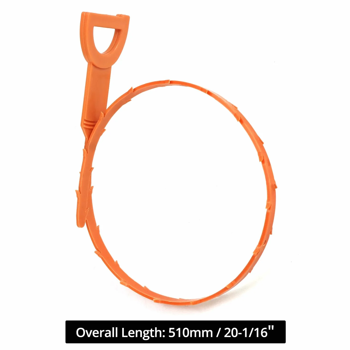 QWORK® Spirala do czyszczenia rur 7,6 m ze stalowym środkiem do usuwania zatykania (90 cm) i narzędziem wielofunkcyjnym (52 cm) – elastyczny środek do czyszczenia odpływów do łazienki i kuchni