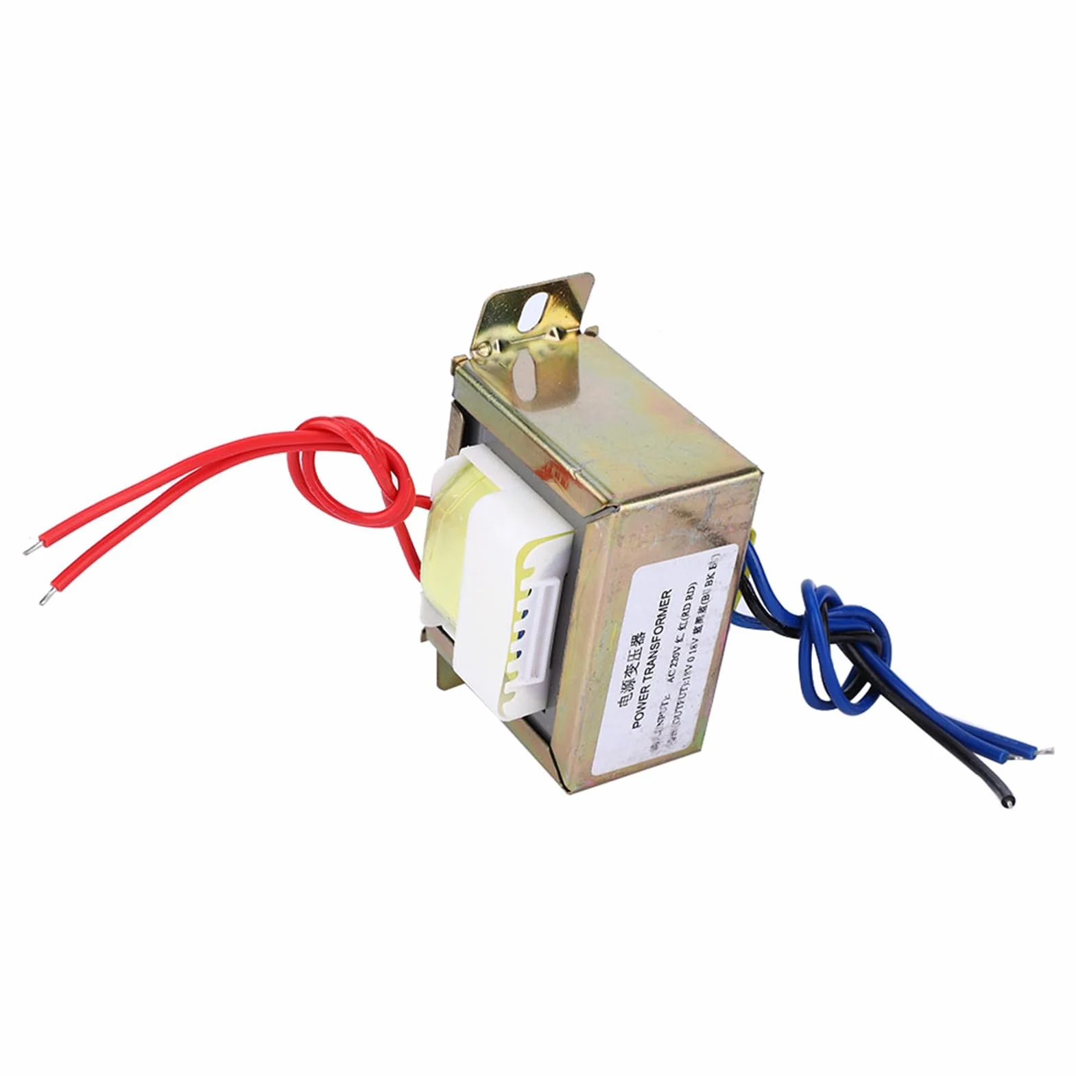 Transformator mocy wzmacniacza 18V 50W AC 220V podwójny transformator elektryczny AC 18V do przedwzmacniacza kart wzmacniacza (94)