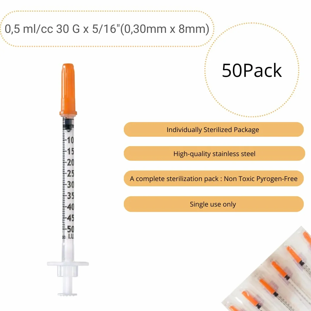 Plastikowe tubki 0,5 ml 30 g, uniwersalne narzędzia pomiarowe, 50 sztuk