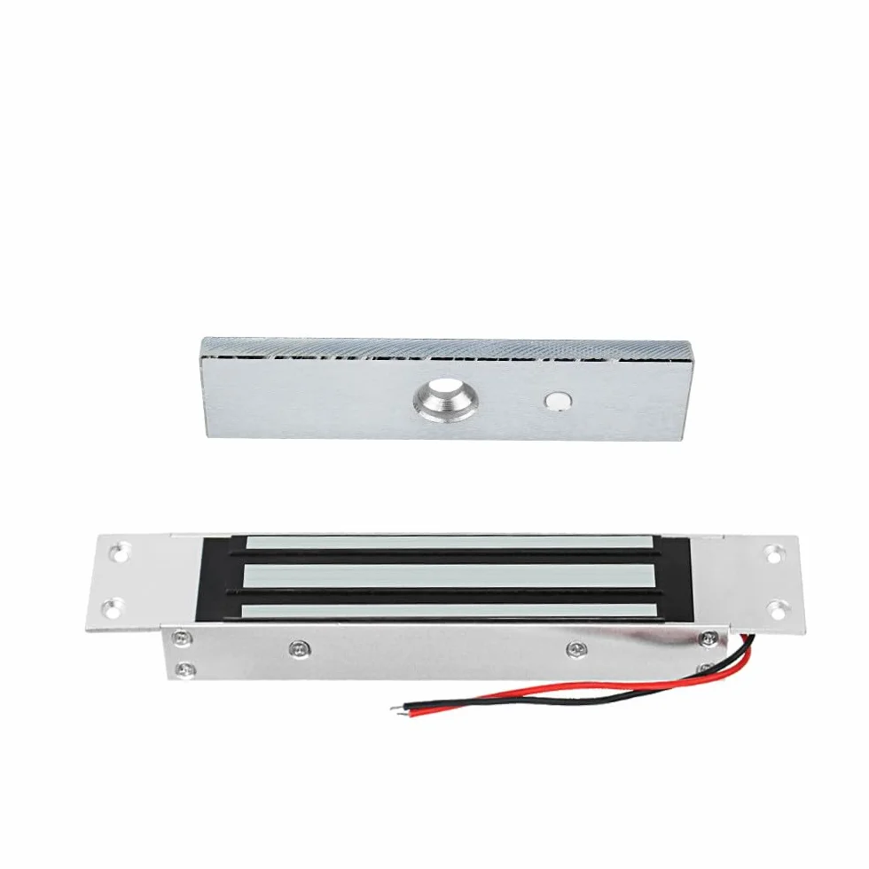 Zamek elektromagnetyczny wbudowany 180 kg (350 funtów) DC12 V, system kontroli dostępu z blokadą elektromagnetyczną, bezpieczny w razie awarii, zamek elektryczny typu NC