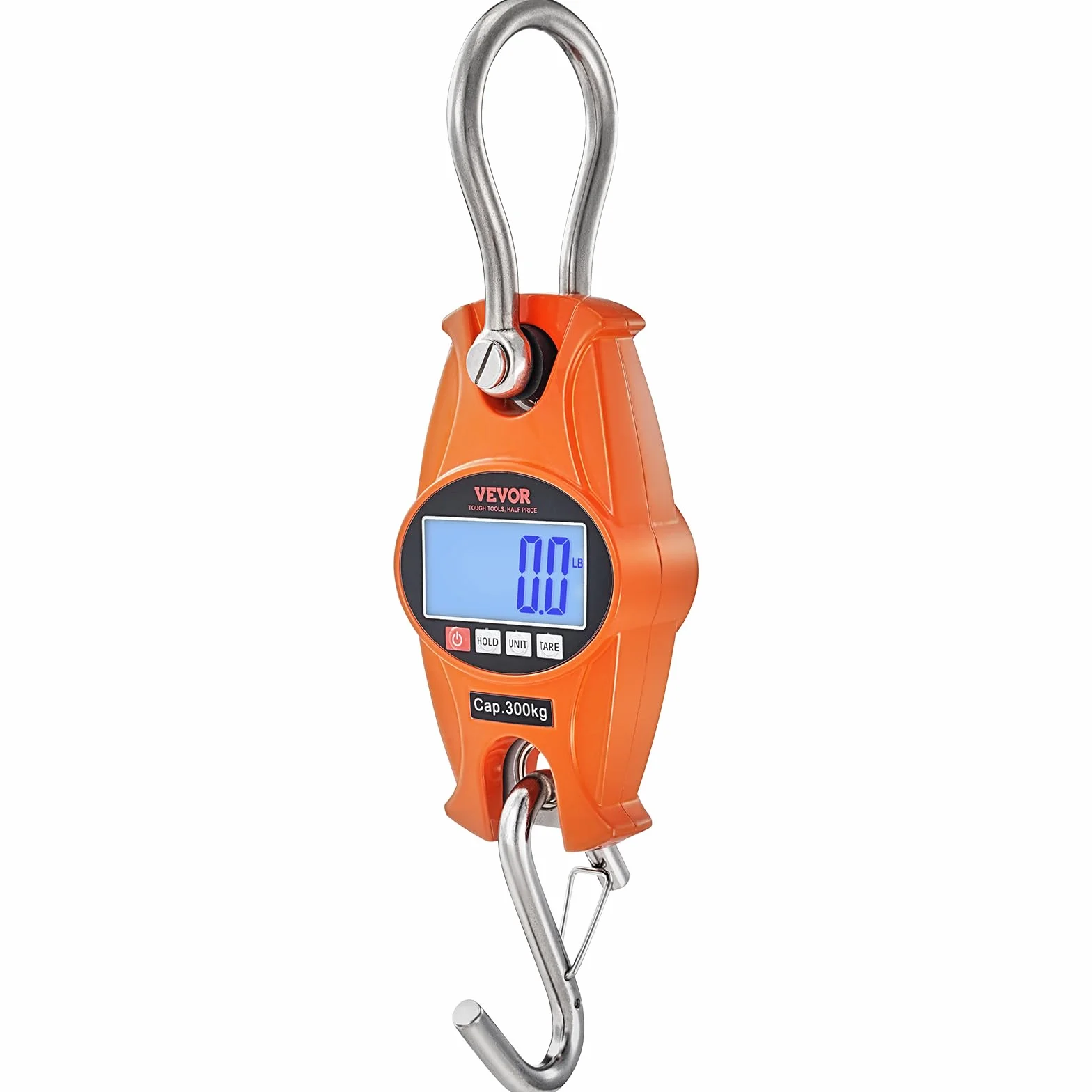 VEVOR Waga dźwigowa 0,15-300 kg cyfrowa wisząca LCD dokładność 0,05 kg
